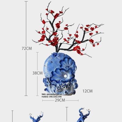 tượng hươu tài lộc trang trí nhà cửa, tượng hươu